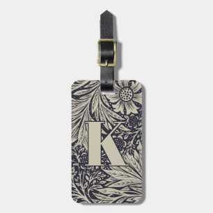 Etiqueta De Bagagem Vintage William Morris Marigold Pattern