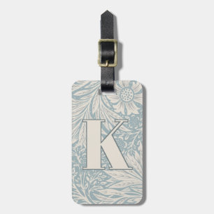 Etiqueta De Bagagem Vintage William Morris Marigold Pattern