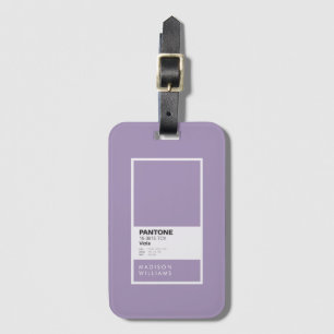 Etiqueta de Bagagem Violeta Personalizada Viagem