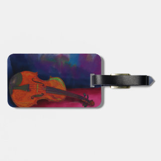 Etiqueta De Bagagem Violino