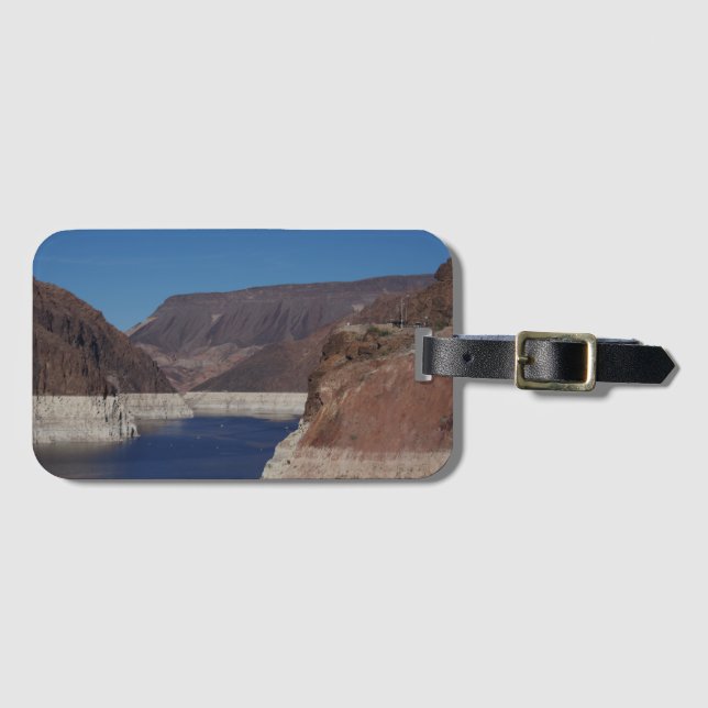 Etiqueta De Bagagem Vista da barragem Hoover 2016 (Frente Horizontal)