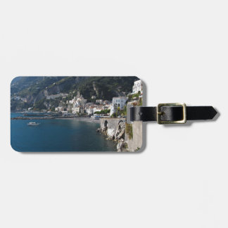 Etiqueta De Bagagem Vista da costa de Amalfi