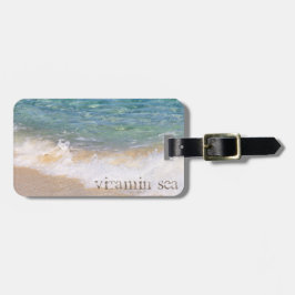 Etiqueta De Bagagem Vitamina 'Sea