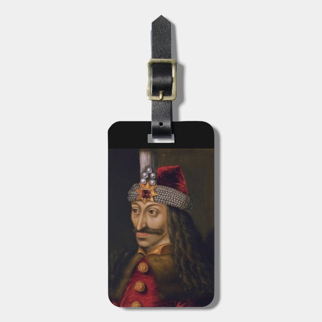 Etiqueta De Bagagem Vlad Tepes: Impaler, Dracula Dragão Príncipe Voivo (Frente Vertical)