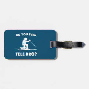 Etiqueta De Bagagem Você Até Tele Bro?