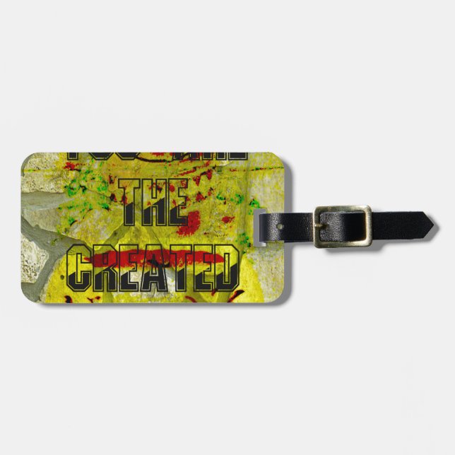 Etiqueta De Bagagem Você é a promessa criada (Frente Horizontal)