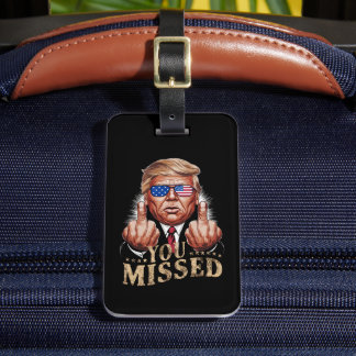 Etiqueta De Bagagem Você Perdeu Donald Trump Eleição EUA
