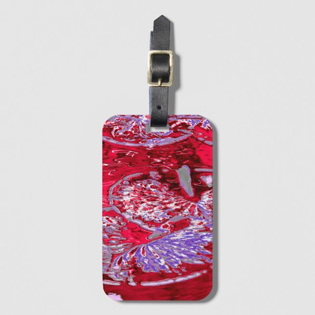 ETIQUETA DE BAGAGEM WATER LILY POND (Frente Vertical)