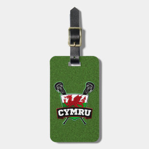 Etiqueta De Bagagem Welsh Lacrosse Modelo