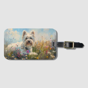 Etiqueta De Bagagem West Highland White Terrier WildFrangos