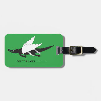 Etiqueta De Bagagem When Gators Fly Luggage Tag