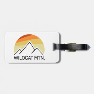 Etiqueta De Bagagem Wildcat Mountain New Hampshire Retro