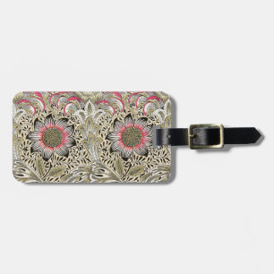 Etiqueta De Bagagem William Morris Corncockle Floral Vintage