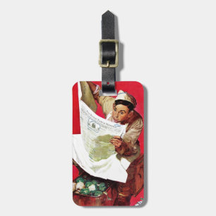 Etiqueta De Bagagem Willie Gillis no K.P.