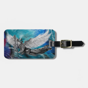 Etiqueta De Bagagem Winged Seis String