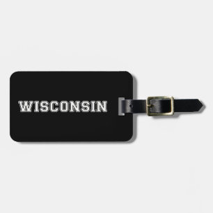 Etiqueta De Bagagem Wisconsin