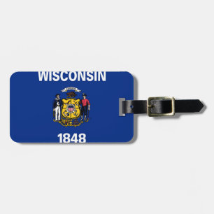 Etiqueta De Bagagem Wisconsin