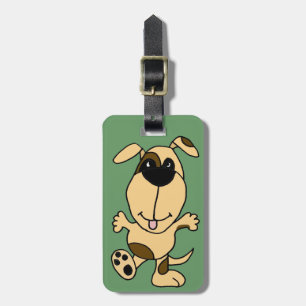 Etiqueta De Bagagem WX- desenhos animados do cão de filhote de
