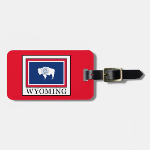 Etiqueta De Bagagem Wyoming