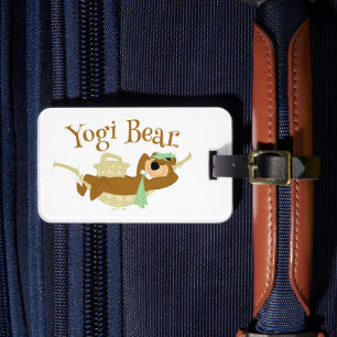 Etiqueta De Bagagem Yogi Bear Picnic Hammock Nap Time