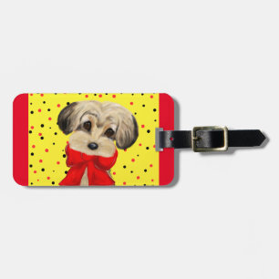 Etiqueta De Bagagem Yorkie Poo