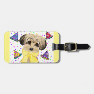 Etiqueta De Bagagem Yorkie Poo