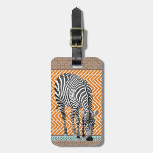 Etiqueta De Bagagem Zebra Africa - Saco Tribal
