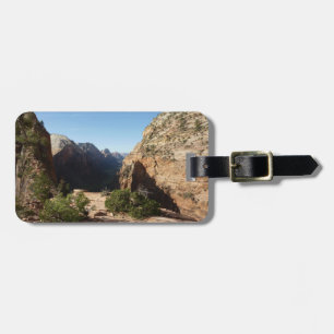 Etiqueta De Bagagem Zion do Parque Nacional da Zion de Aterrissagem An