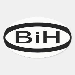 Etiqueta de BiH (Bósnia & Herzegovina)
