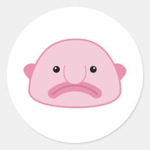 Etiqueta de Blobfish