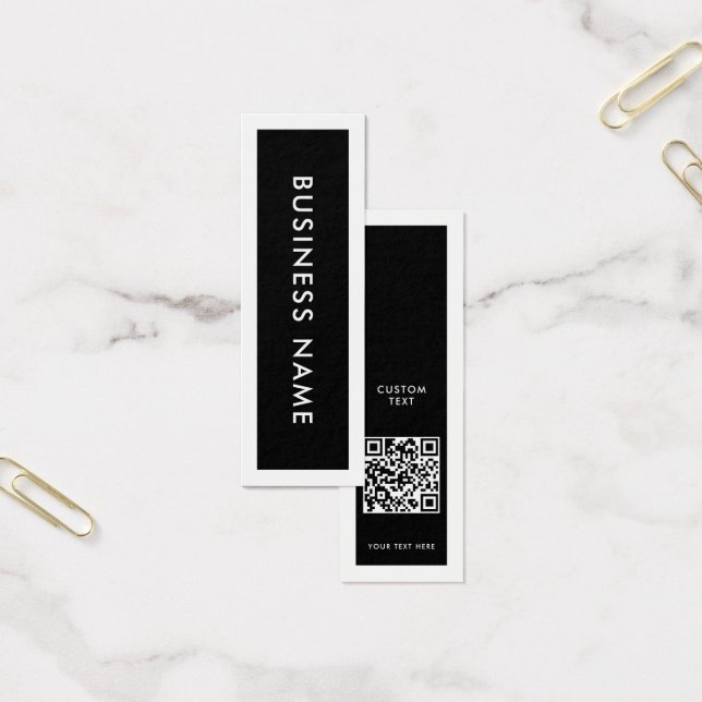 Etiqueta de Bloqueio de Código QR Moderno (Escritótio)