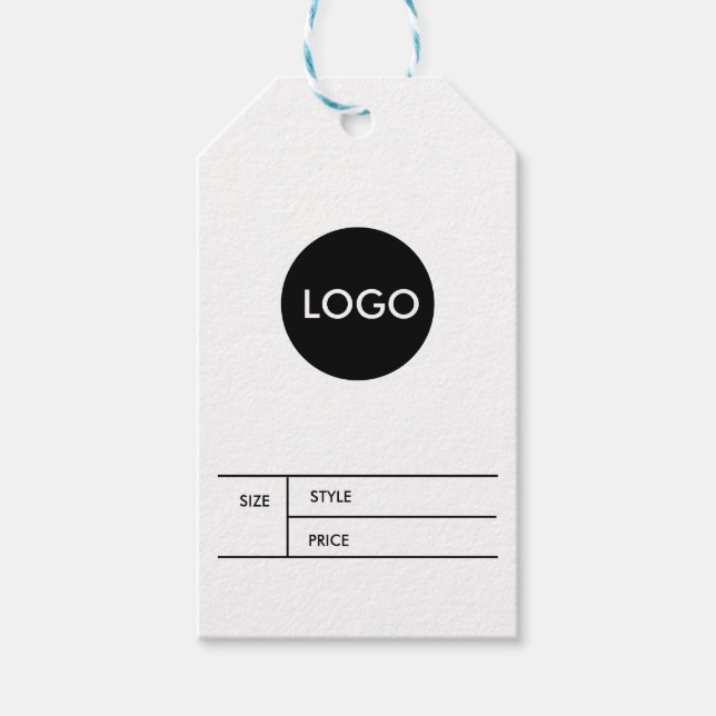 Etiqueta de bloqueio de código QR para o preço do  (Frente)