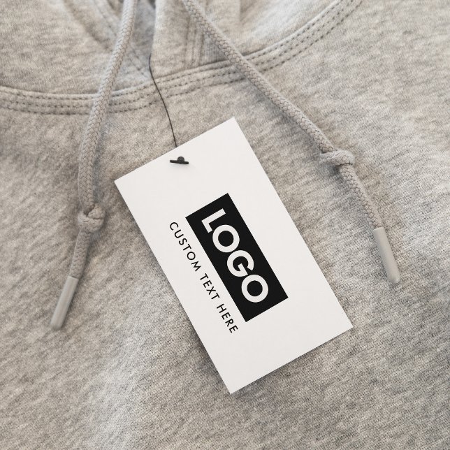 Etiqueta de bloqueio de vestuário da etiqueta do l (Modern Business Logo Label Clothing Hang Tag)