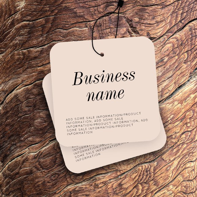 Etiqueta de bloqueio de vestuário moderno (Criador carregado)