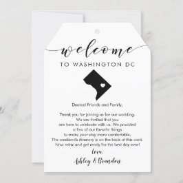 Etiqueta de Boas-vindas do Washington DC