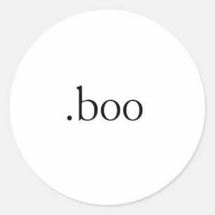 etiqueta de .boo