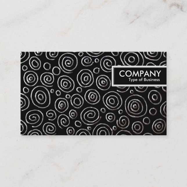 Etiqueta de borda - Abstrato 181112 - Metal exótic (Frente)