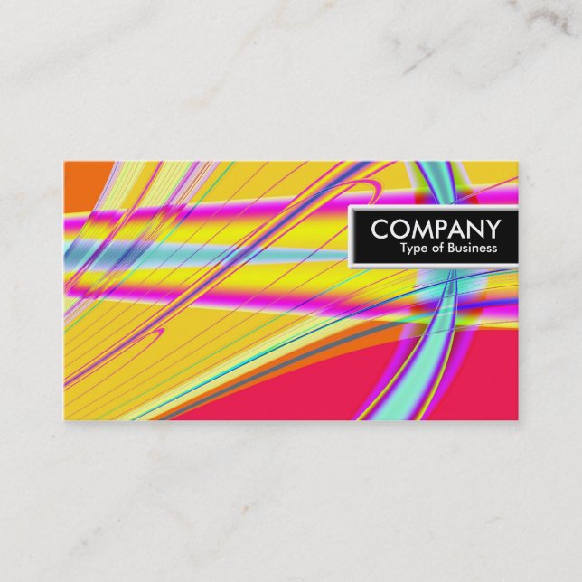 Etiqueta de borda - Abstrato frágil 061012e (Frente)