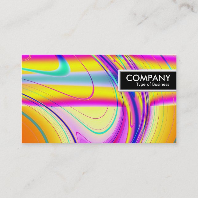 Etiqueta de borda - Abstrato frágil 061012f (Frente)