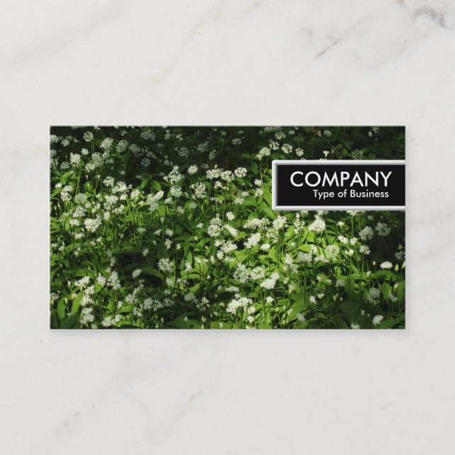 Etiqueta de borda - Alho selvagem (Frente)