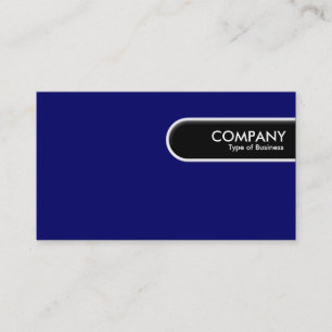 Etiqueta de borda arredondada - Azul escuro