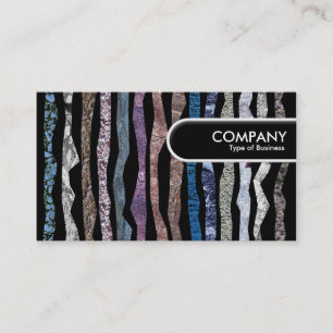 Etiqueta de Borda Arredondada - faixas Minerais