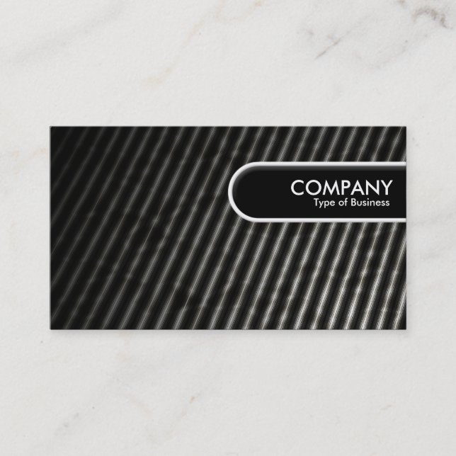 Etiqueta de borda arredondada - Terreno ondulado (Frente)