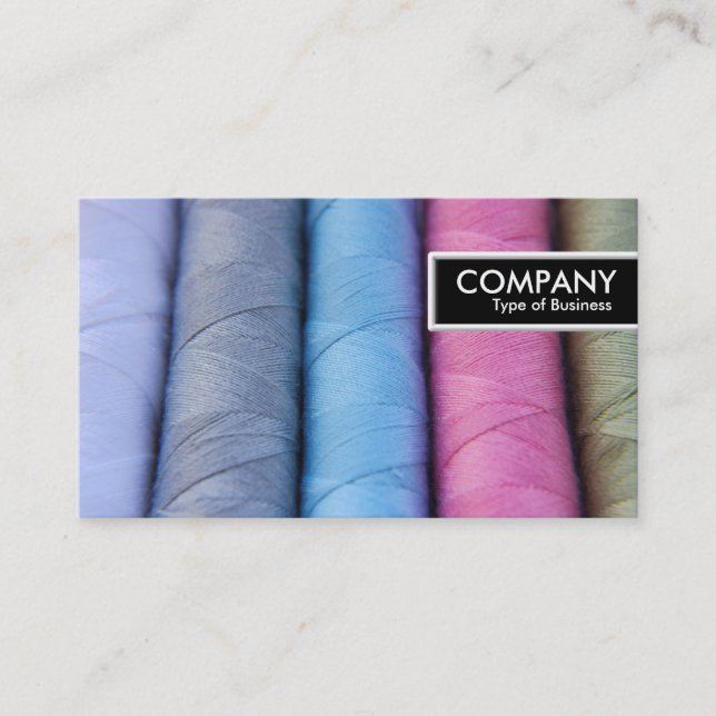 Etiqueta de borda - bobinas de algodão (Frente)