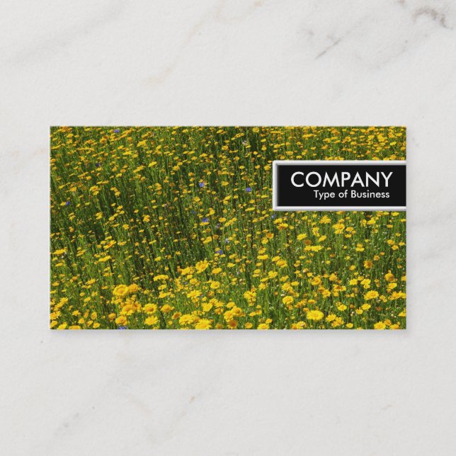 Etiqueta de Borda - Cama de Visitas Amarelas (Frente)