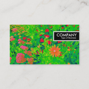 Etiqueta de borda - Cama do ventilador psicodélico