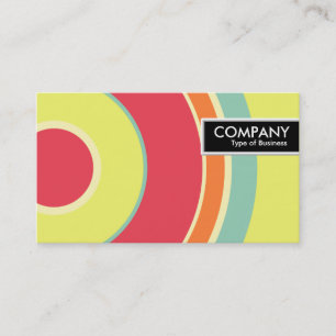 Etiqueta de borda - Círculo colorido 01