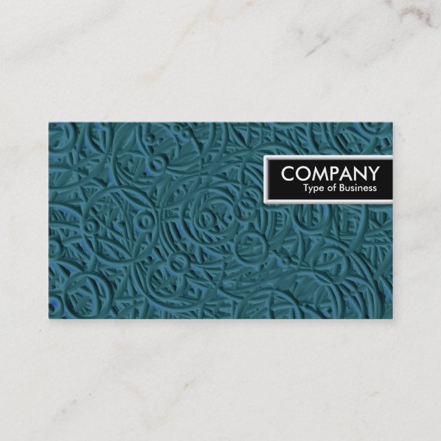 Etiqueta de Borda - Círculos Enchidos (Frente)