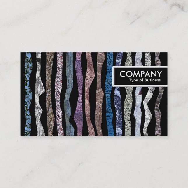 Etiqueta de borda - faixas minerais (Frente)