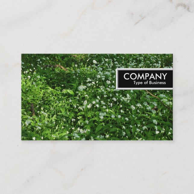 Etiqueta de Borda - Flores de Madeira (Frente)